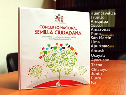 Existe un mundo constructivo, lleno de emociones y de ideas valiosas que se encuentra en este documento. Sin lugar a dudas hemos podido evidenciar que las organizaciones juveniles y de mujeres constituyen un capital social fundamental para el desarrollo de nuestro país. Hoy se entregó al jurado calificador las experiencias ciudadanas de 17 regiones del país y es la tarea más difícil del concurso nacional “Semilla Ciudadana”. ¡Gracias por una vez más por participar!